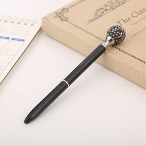 Stylo à bille Crystal Pilling Ball étui en métal