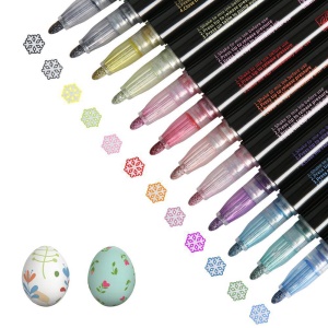 Stylo marqueur couleur à double ligne 12 couleurs/24 couleurs fluorescent