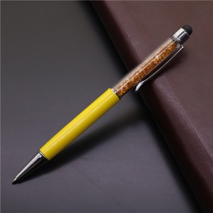 Stylo à bille avec cristal artificiel Stylo capacitif 1.0mm/0.7mm