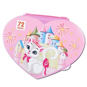 Ensemble de crayons d'aquarelle pour enfants 72 pièces