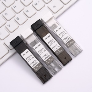 Deli S477/S476 Recharges pour crayon rétractable HB 0.7/0.5 mm