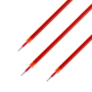 Deli A846 Recharges pour stylo à billet pointe fine 0,5 mm 20 pièces/boîte