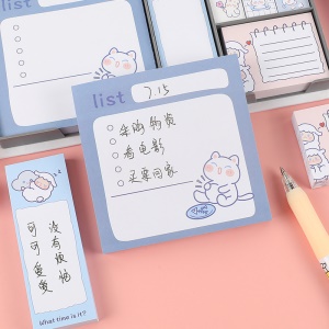 Note adhésive Cartoon 80 feuilles