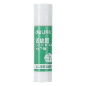 Deli colle solide de petite taille 9g blanc