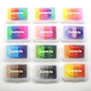 Junesix Tampon encreur en éponge fine couleur gradué