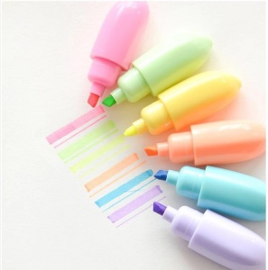 Stylo aquarelle pour enfants 6 couleurs en forme de banane
