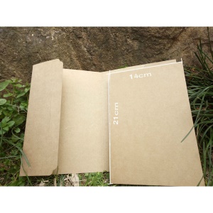Carnet A5 extra épais en papier kraft vintage