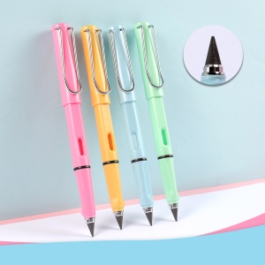 stylo crayon de luxe pour calligraphie et dessin HB sans taillage 14cm