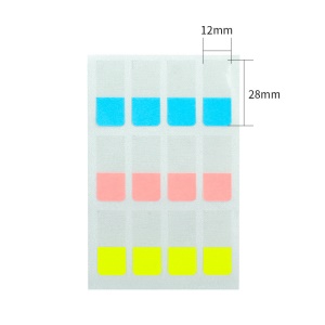 Marque-page mémo post tab couleur fluorescente