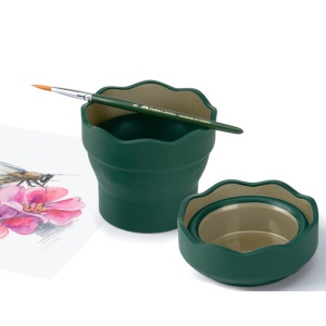 Seau de lavage de pinceau de peinture  Seau rétractable et portable