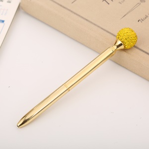 Stylo à bille Crystal Pilling Ball étui en métal