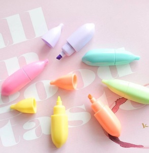 Stylo aquarelle pour enfants 6 couleurs en forme de banane