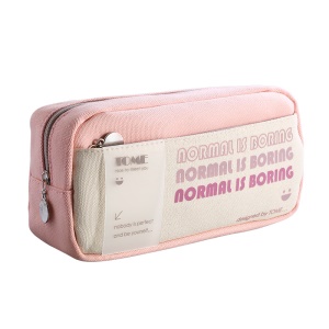 Trousse scolaire de rangement en tissu Oxford de grande capacité