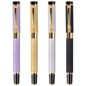 Stylo plume métallique