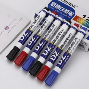 Marqueurs pour tableaux blancs à base d'eau, encre colorée, rechargeables
