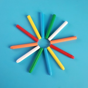 Craie de couleur en paquet de 6 pièces sans poussière