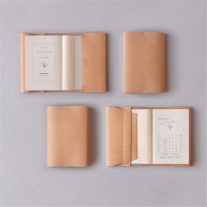 Couverture de cahier   en cuir artificiel anti-salissure