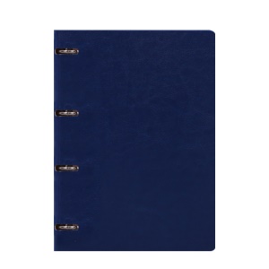 Cahier à feuilles mobiles B5 avec couverture en cuir PU épaissi 100 pages