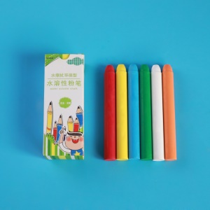 Craie de couleur en paquet de 6 pièces sans poussière
