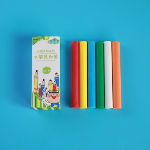 Craie de couleur en paquet de 6 pièces sans poussière