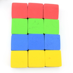 Effaceur de tableau noir en chiffon pelucheux carré 5*5cm
