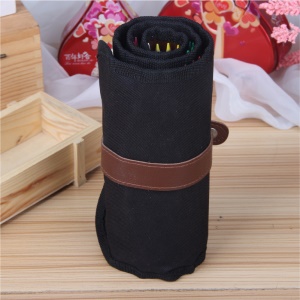 Ensemble de  50  crayons de couleur avec sac enroulable