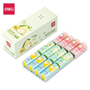 Deli 71053 Gomme cylindrique parfumé aux fruits