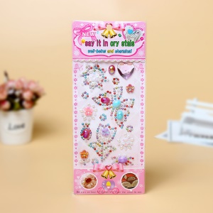 Autocollant cristal diamant