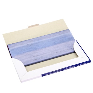 Deli 9370 papier carbone bleu 48k mince