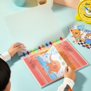classeur épaissi en Polypropylène givré
