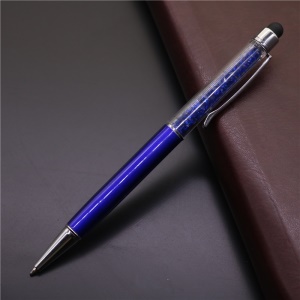 Stylo à bille avec cristal artificiel Stylo capacitif 1.0mm/0.7mm