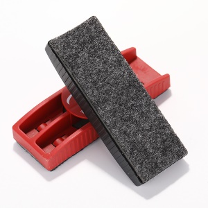 Effacoir  magnétique en plastique pour tableau noir et blanc