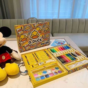 Set de pinceaux G.DUCK  pour enfants de 67 pièces