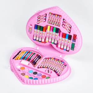 Ensemble de crayons d'aquarelle pour enfants 72 pièces