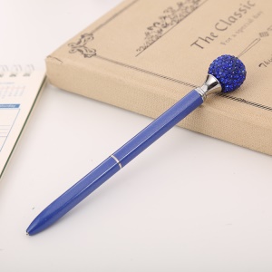 Stylo à bille Crystal Pilling Ball étui en métal