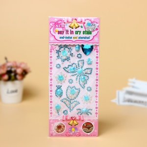 Autocollant cristal diamant
