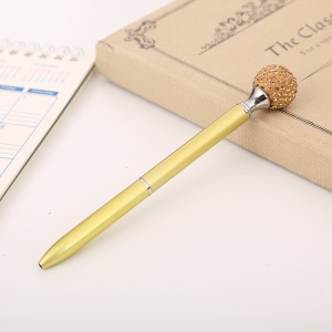Stylo à bille Crystal Pilling Ball étui en métal