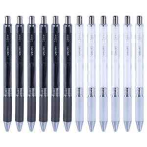 Deli S382 crayons rétractables 0,5 mm noir avec noyau de plomb