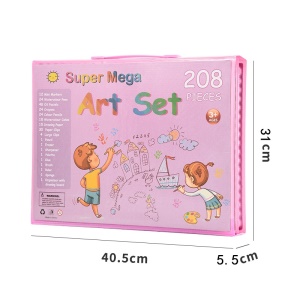 Ensemble de pinceaux 208pcs