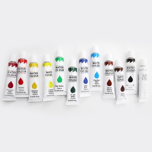 Set de peinture d'art en tube aluminium à l'huile acrylique 12 couleurs 12ml