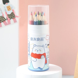 Ensemble de 12 crayons de couleur Ryoyo de 3.5 pouces pour écoliers