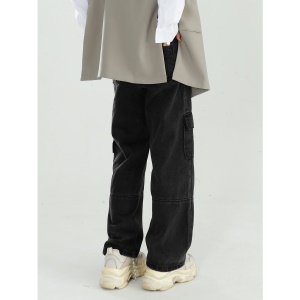 Jean homme  amle noir en coton