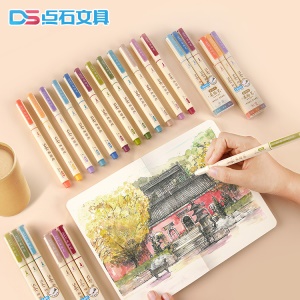 Set de peinture*12PCS  Pointe souple et flexible Résistant à l'abrasion