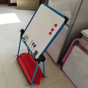 Tableau à craie pour enfants, pliable magnétique et double face