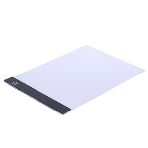 LED Tablette lumineuse A4 en acrylique avec câble USB