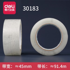 Deli ruban adhésif avec une forte viscosité 6cm * 100y