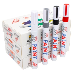 ZYM Marqueur stylo 3,0 mm pointe en fibre 12 pcs/boîte