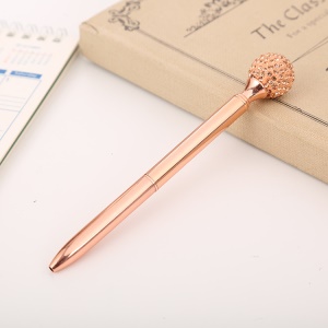 Stylo à bille Crystal Pilling Ball étui en métal