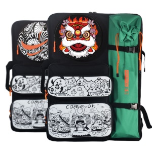 Paquet de planche à dessin 4K Sac de peinture à quatre ouvertures grande capacité multifonction peinture spéciale pour les étudiants