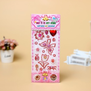 Autocollant cristal diamant